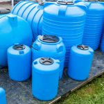 plastic barrels for drinking water, water storage tanks