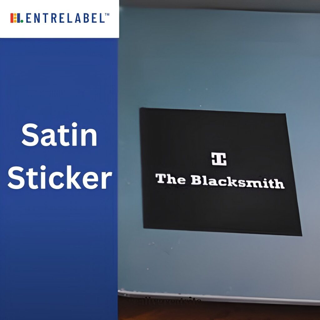 Satin Sticker