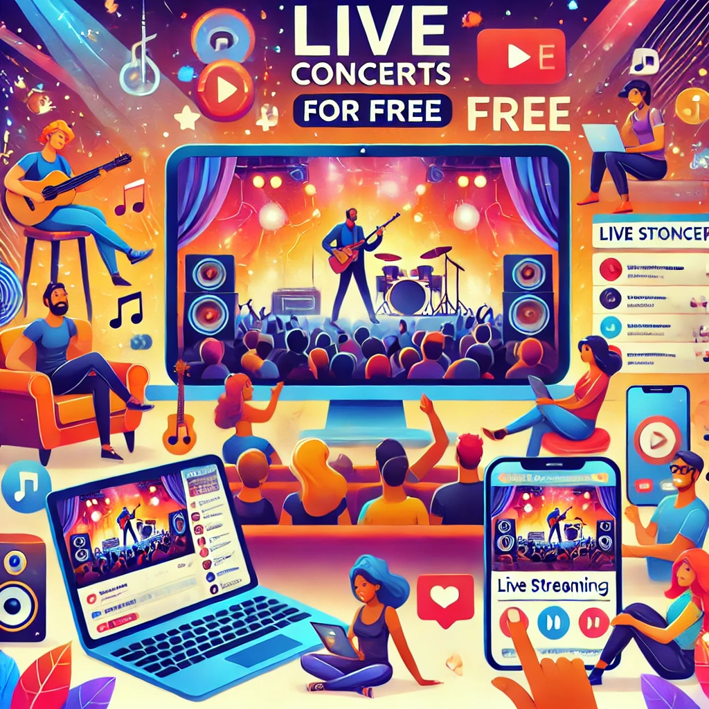 Streaming concerts free